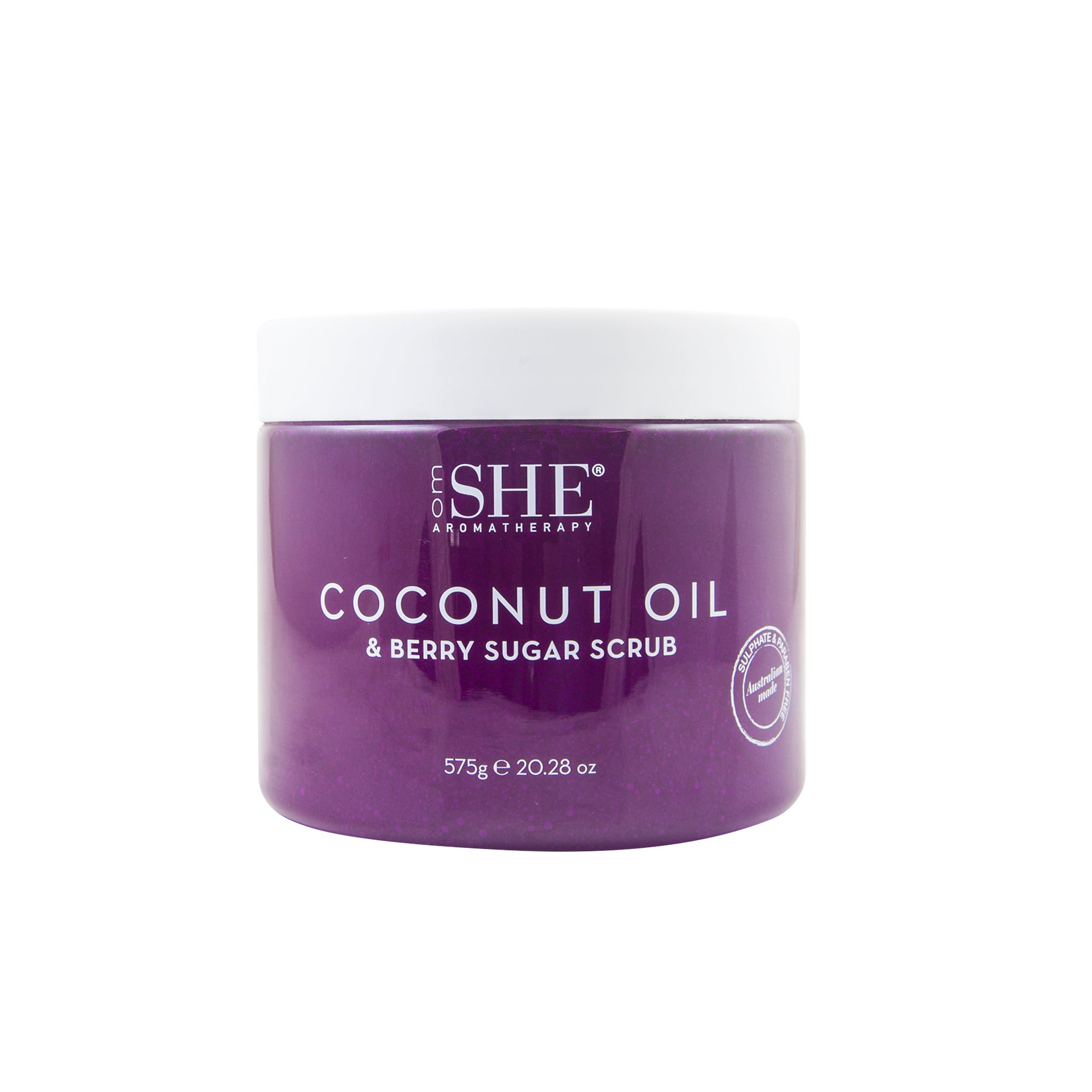 Coconut Oil Sugar Scrub - Berry