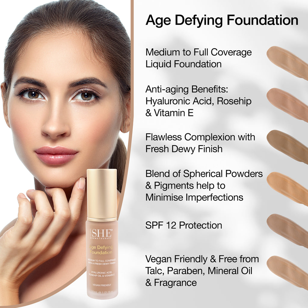 Age Defying Foundation - Golden Tan