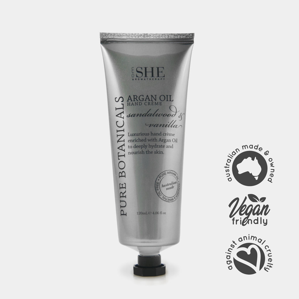 Argan Oil Hand Creme - Sandalwood & Vanilla