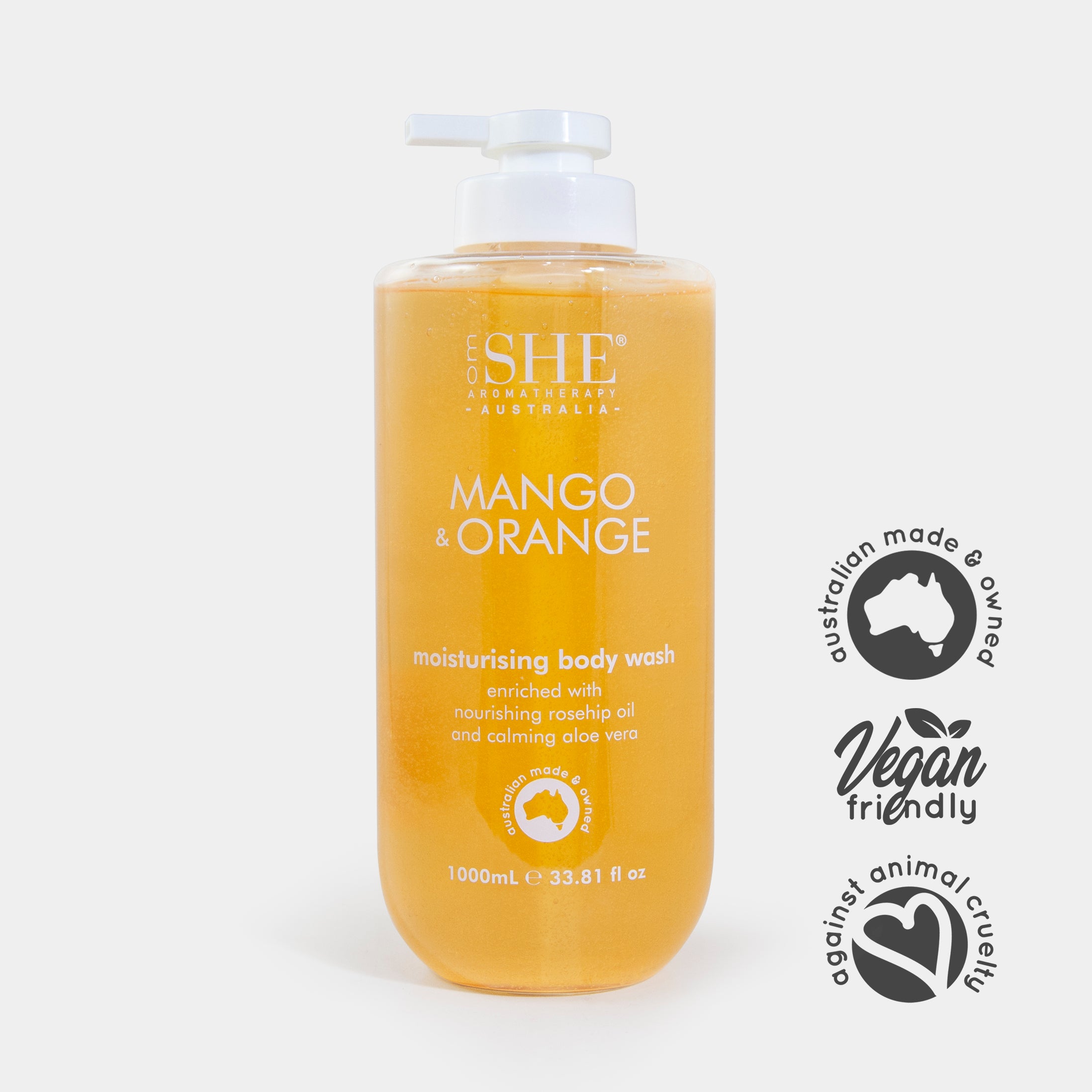 Moisturising Body Wash - Mango & Orange - NEW