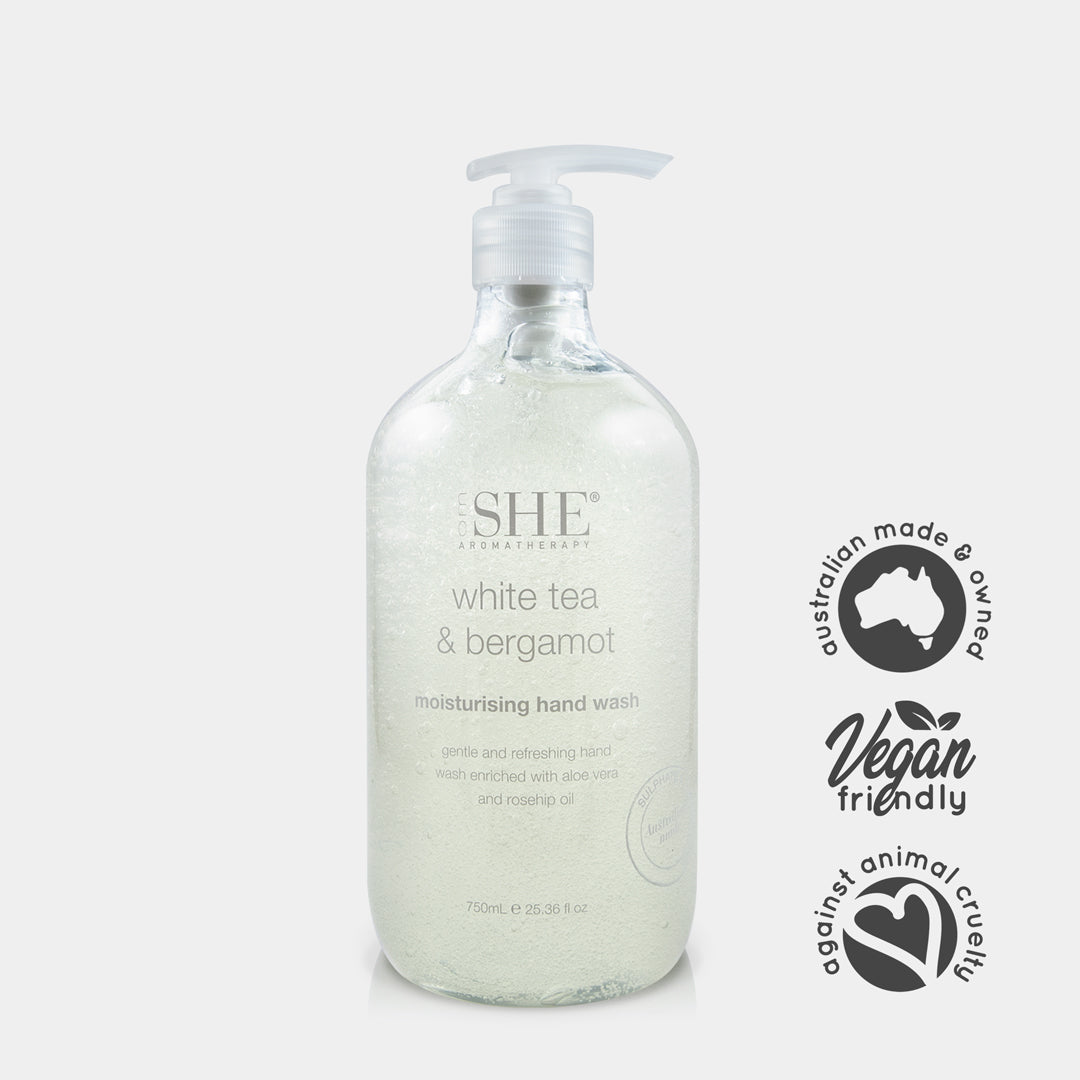 Moisturising Hand Wash - White Tea & Bergamot