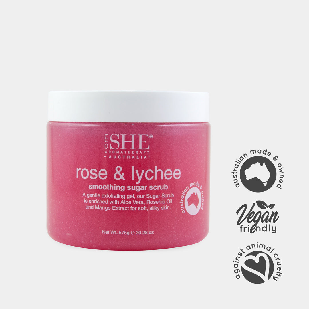Smoothing Sugar Scrub - Rose & Lychee