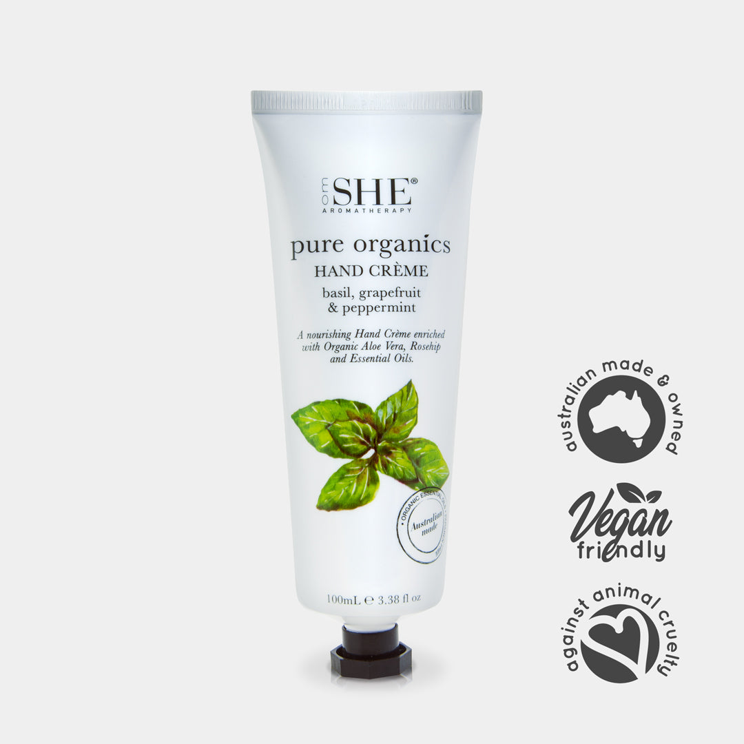 Hand Creme - Basil Grapefruit & Peppermint