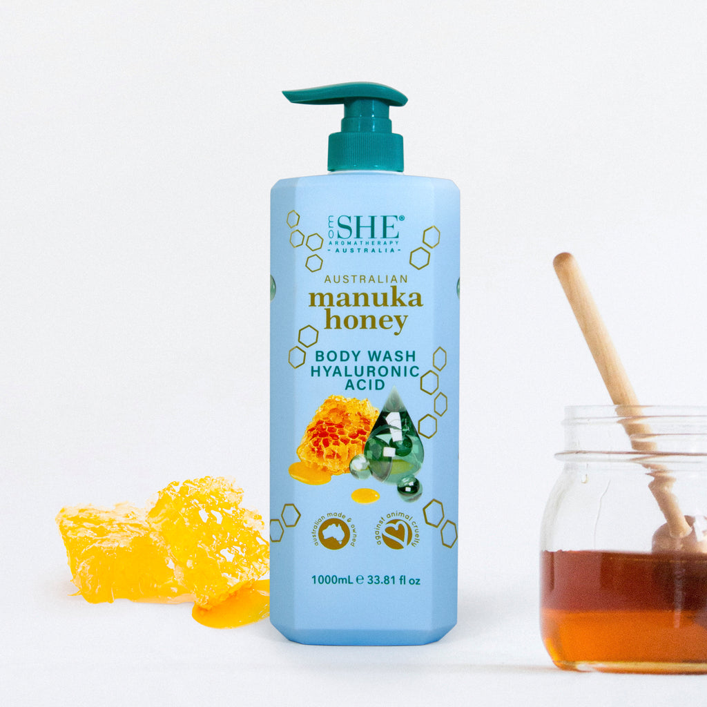 Australian Manuka Honey Body Wash - HALURONIC ACID
