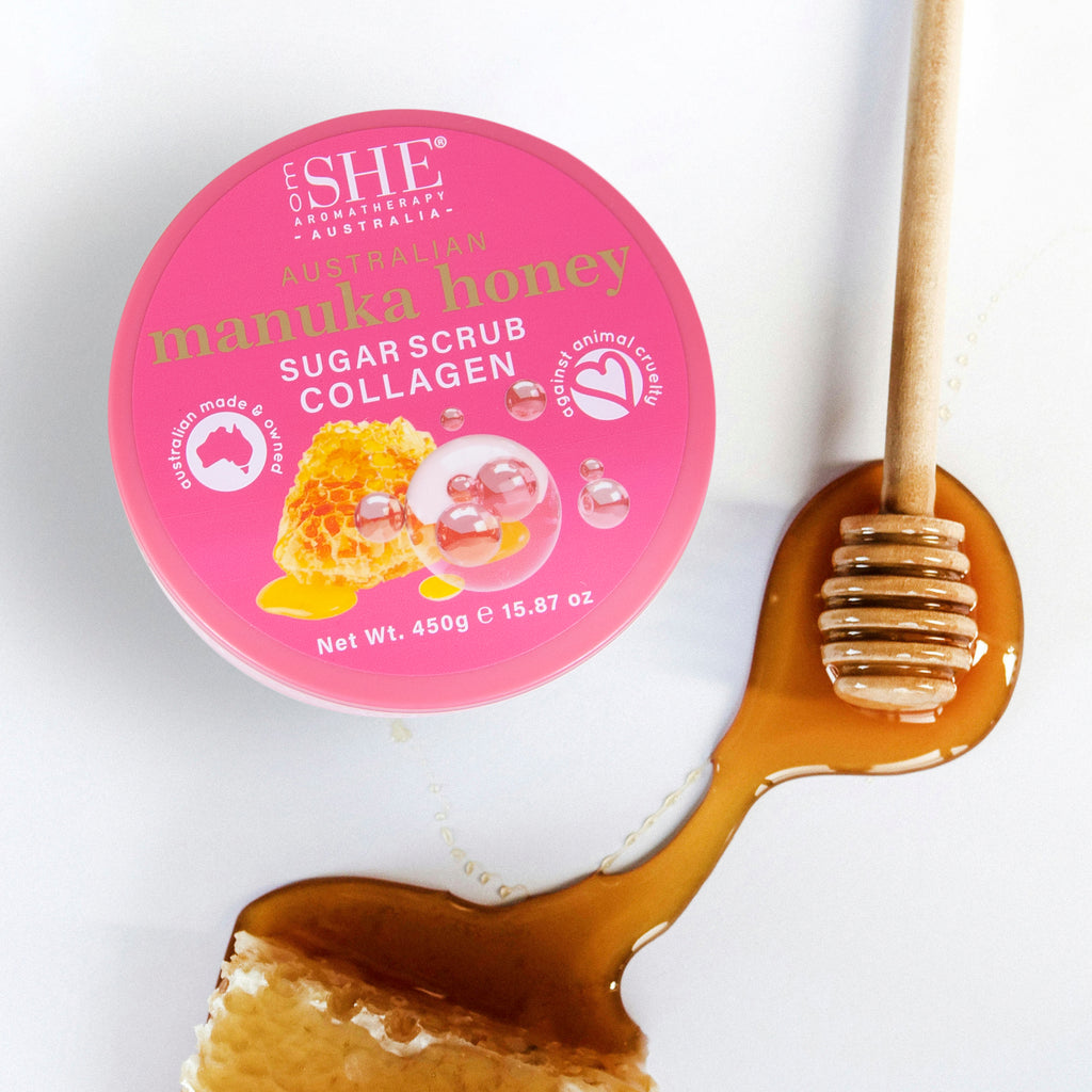 Australian Manuka Honey Body Scrub - COLLAGEN