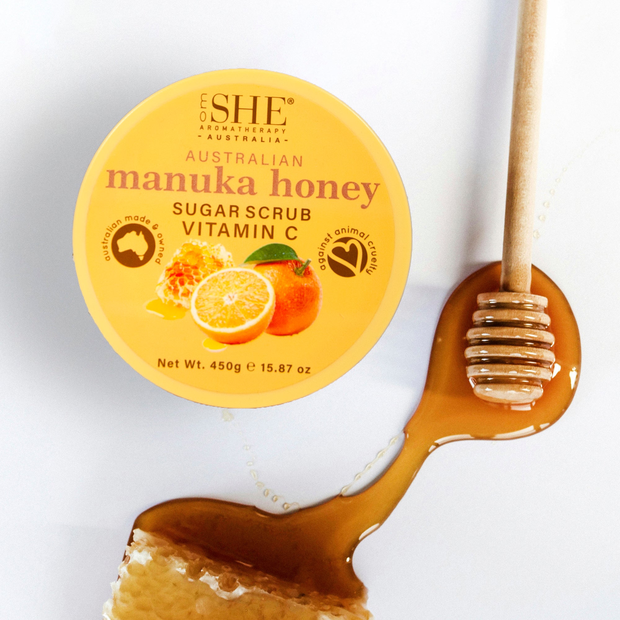 Australian Manuka Honey Body Scrub - VITAMIN C