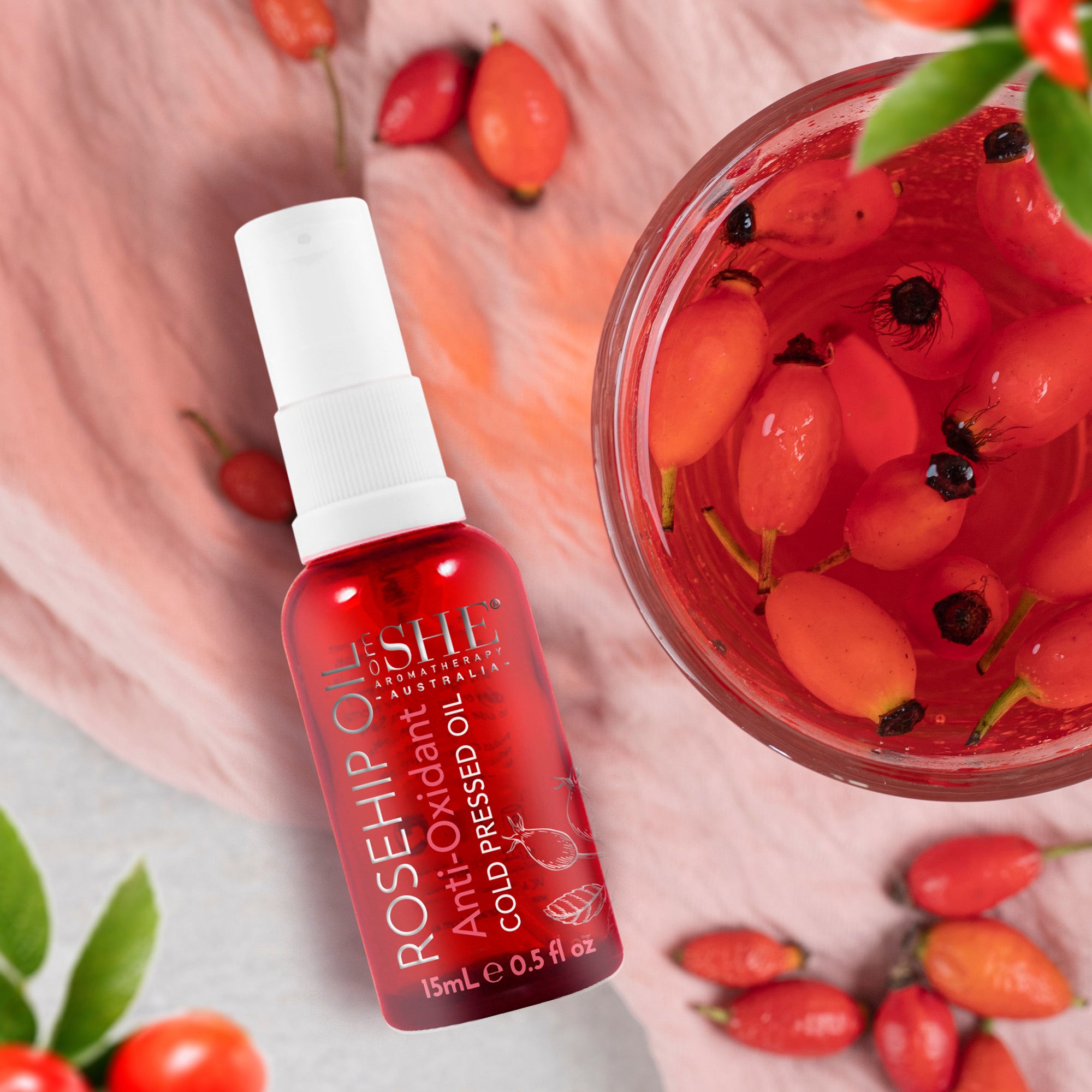 Anti-Aging Rosehip Oil - 15mL