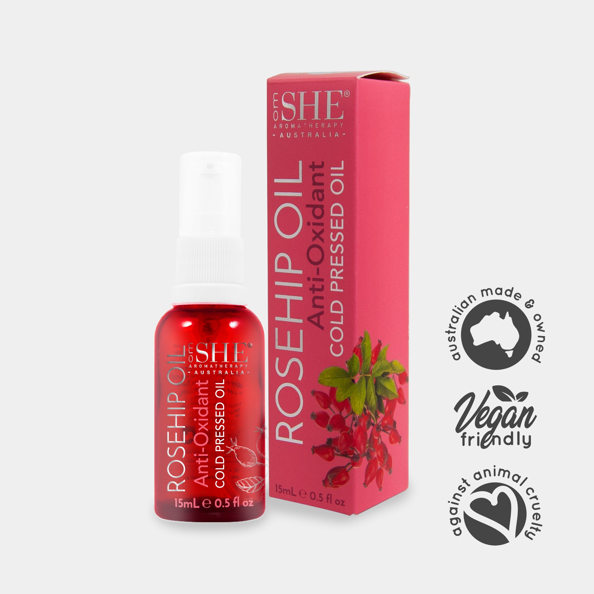Anti-Aging Rosehip Oil - 15mL
