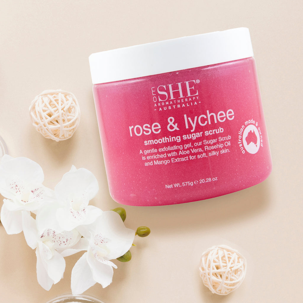 Smoothing Sugar Scrub - Rose & Lychee