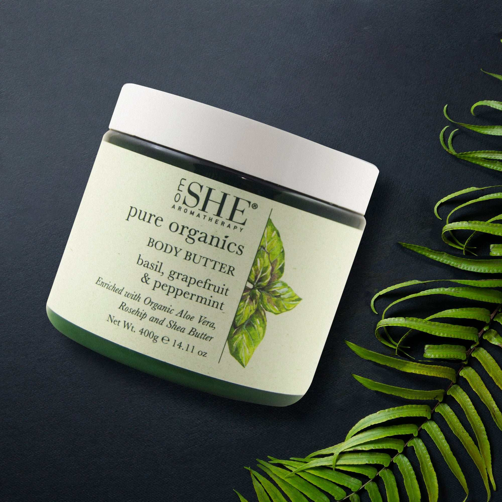 Body Butter - Basil, Grapefruit & Peppermint