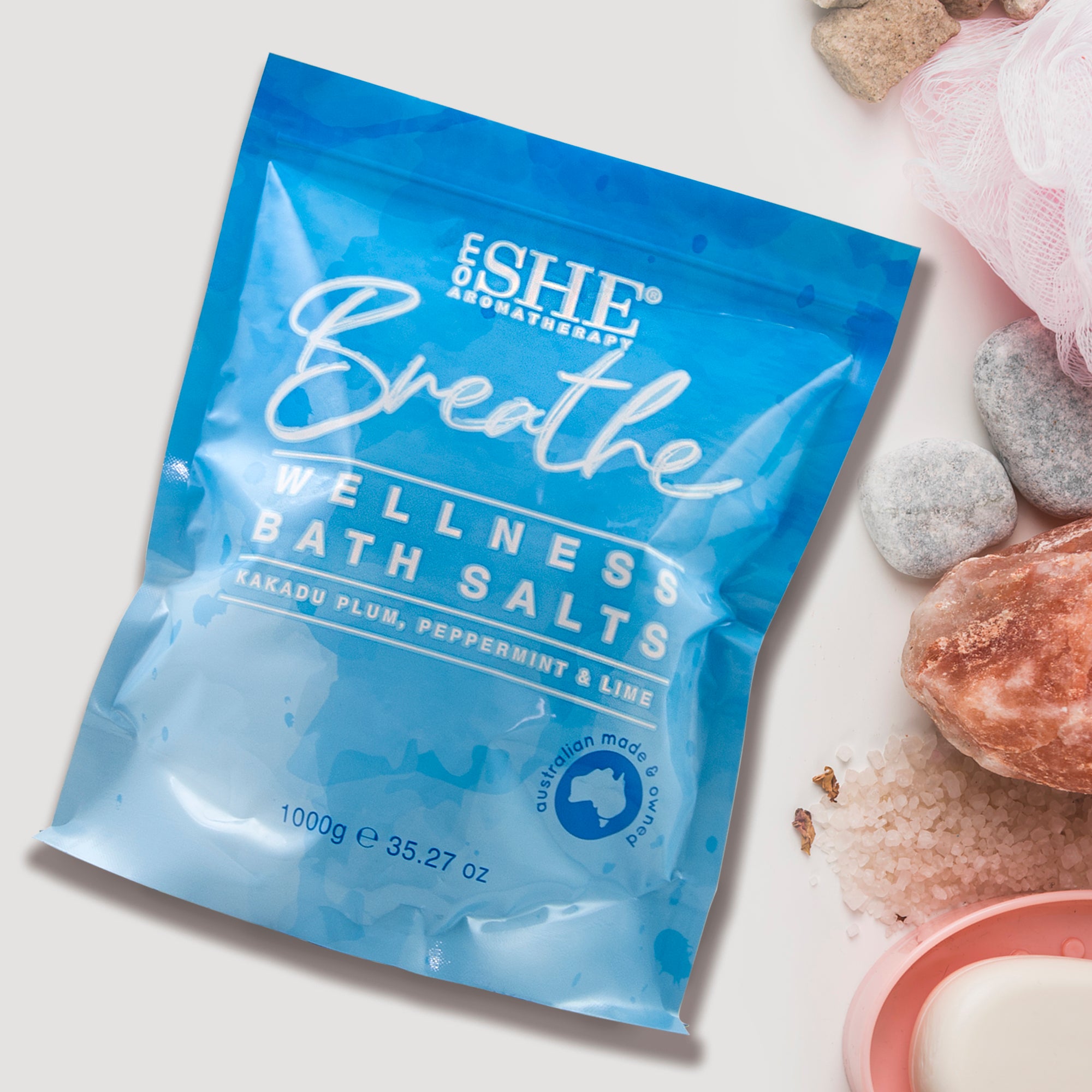 Wellness Salts - Kakadu Plum, Peppermint & Lime