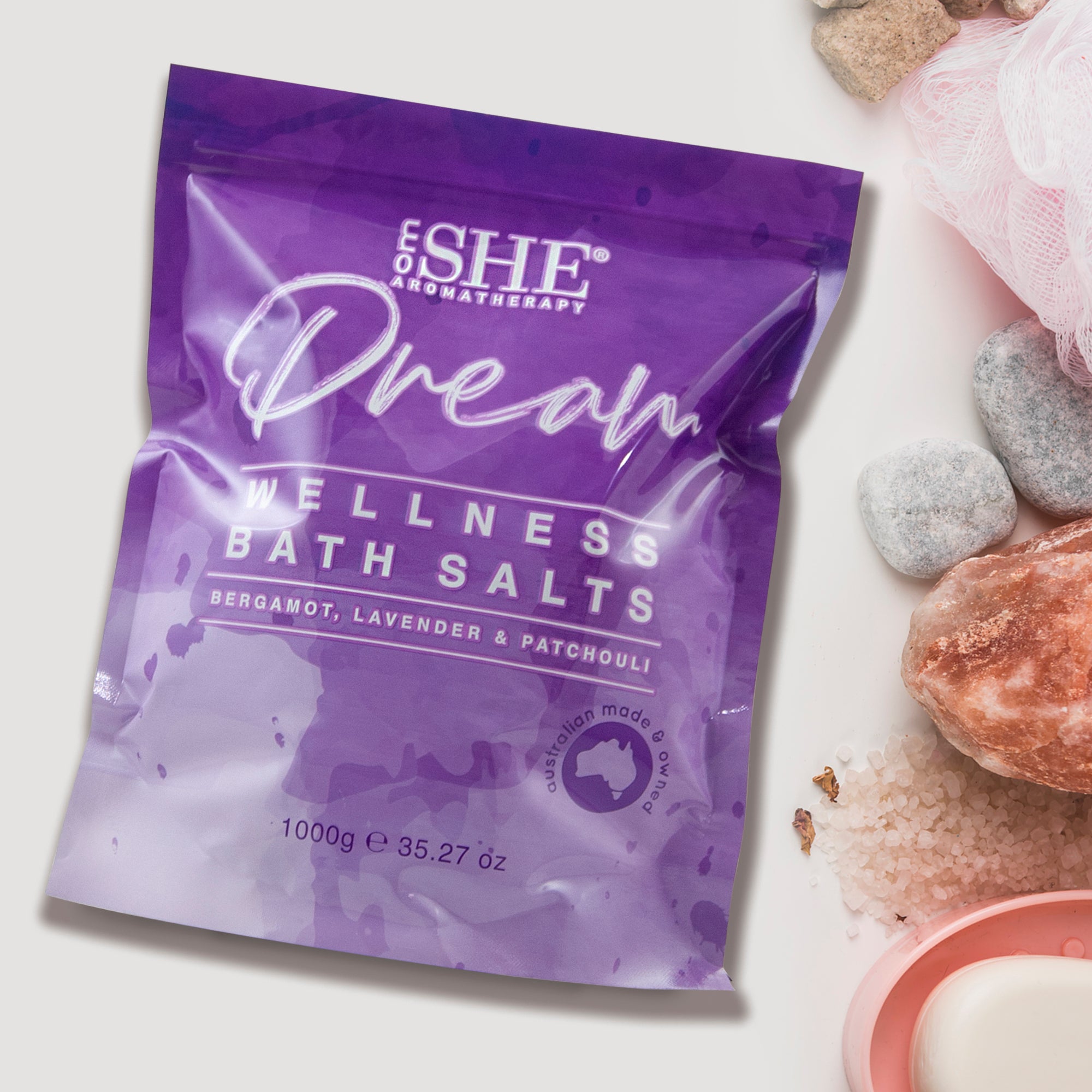 Wellness Salts - Lavender, Bergamot & Patchouli