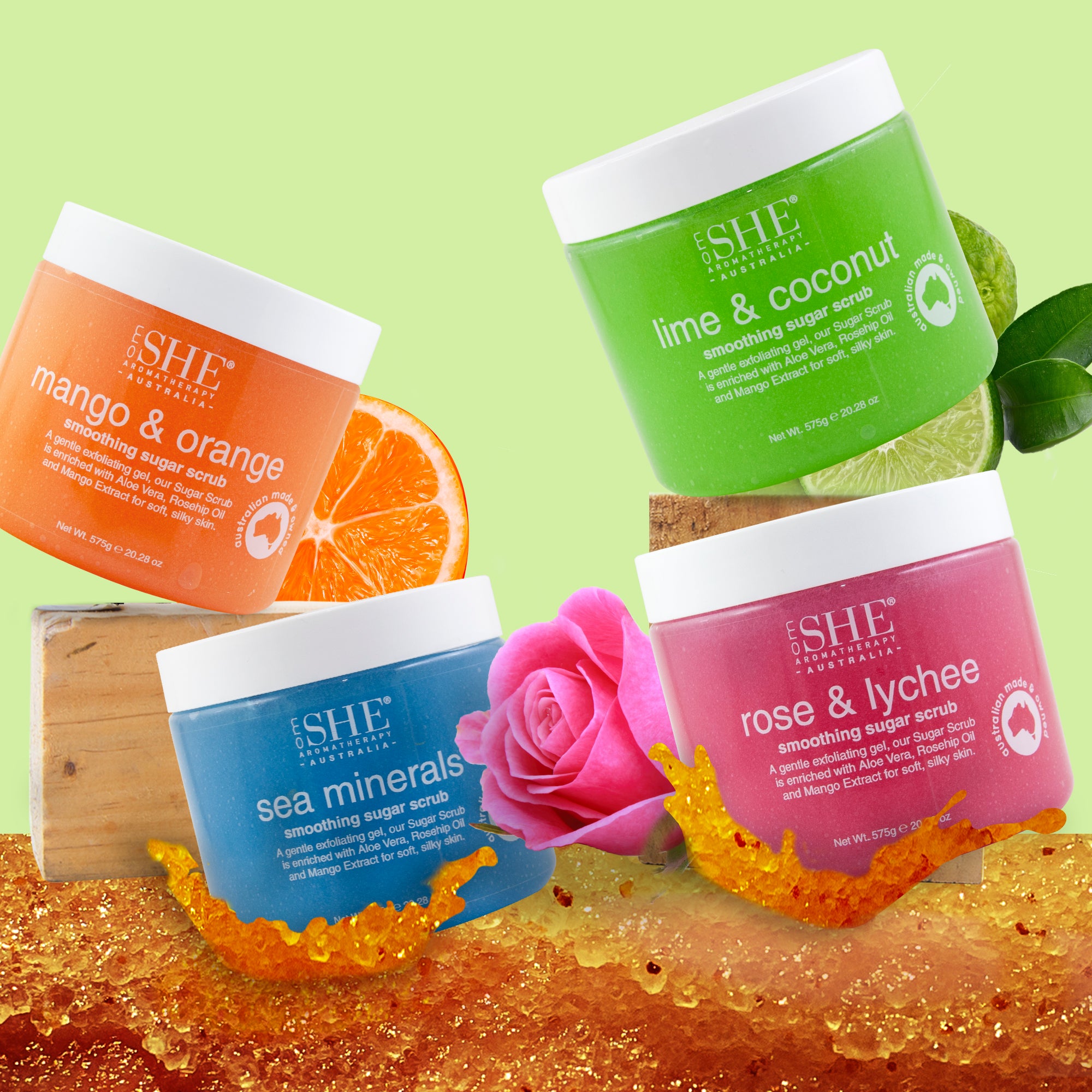Smoothing Sugar Scrub - Sea Minerals